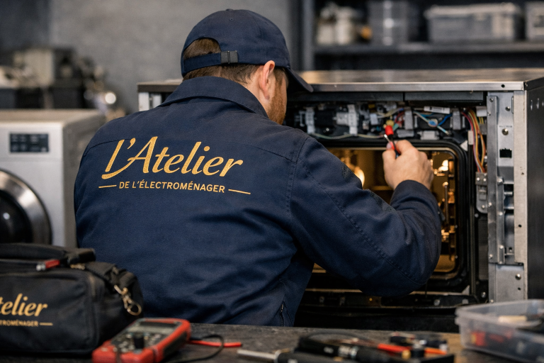 technicien électroménager en intervention à domicile